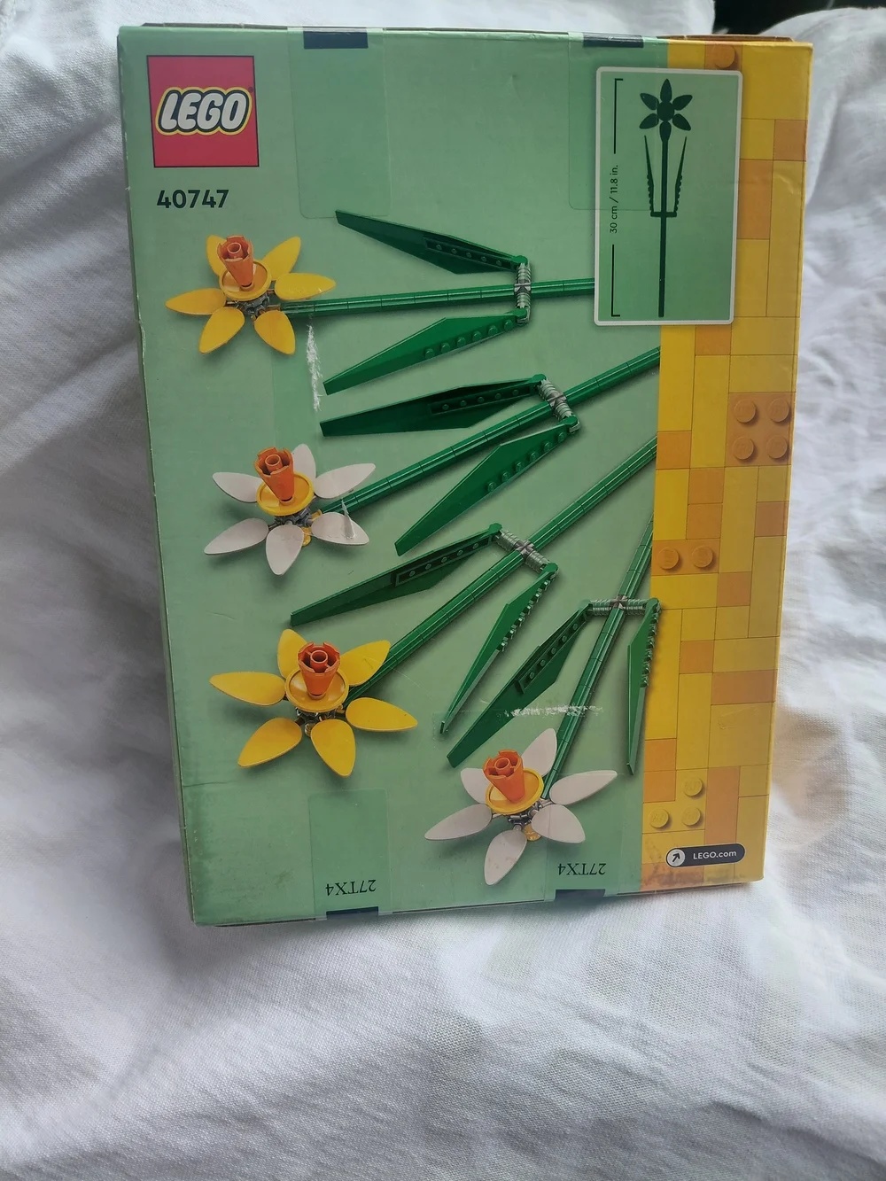 Lego petals bright yellow